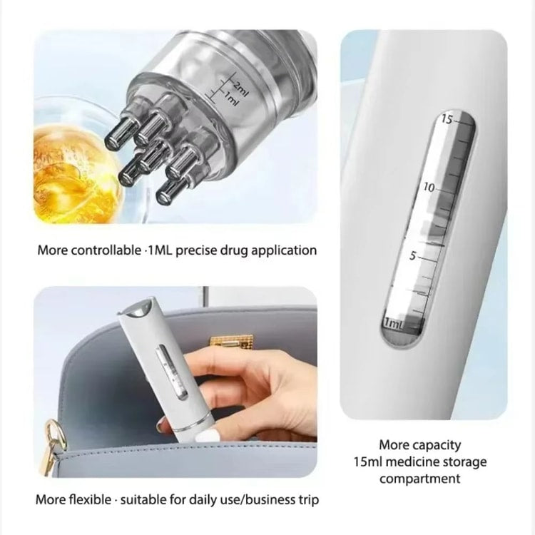 Portable Scalp Applicator & Mini Massager Comb – Essential Oil Liquid Dispenser for Hair Loss & Scalp Care