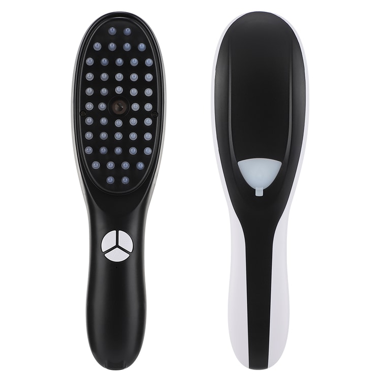 Electric Scalp Massager Brush with Vibration, Spray Applicator Comb for Hair Care Routine