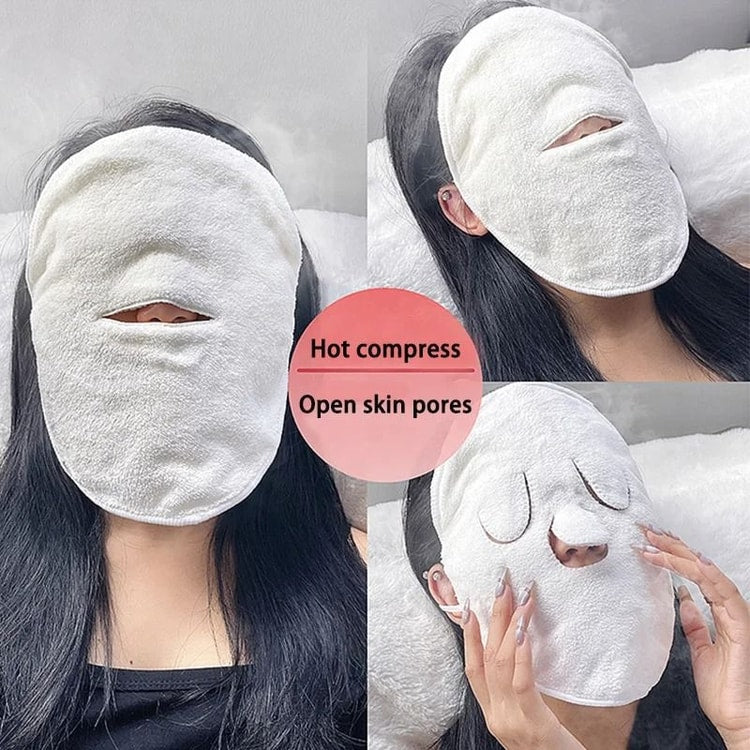 Skin Care Cotton Hot Compress Mask Towel