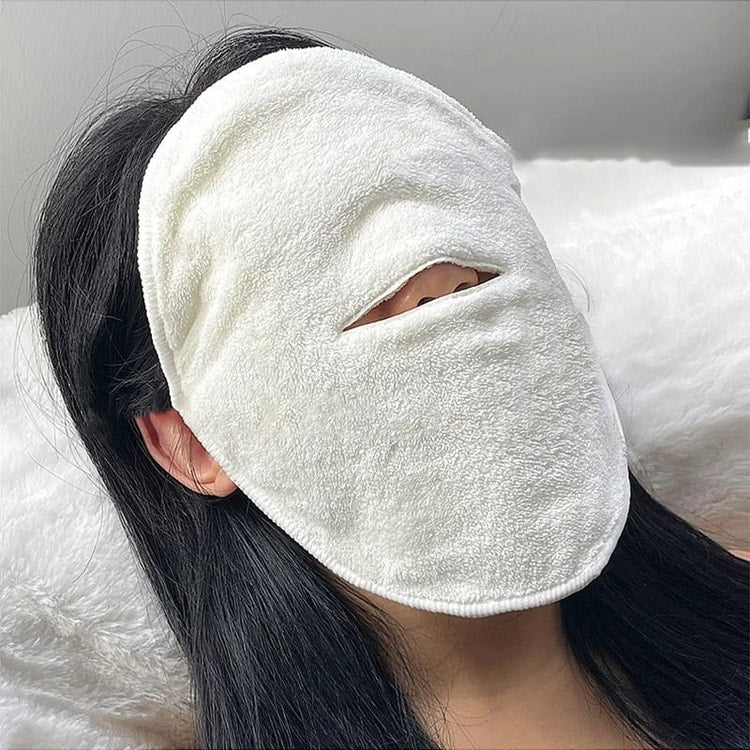 Skin Care Cotton Hot Compress Mask Towel