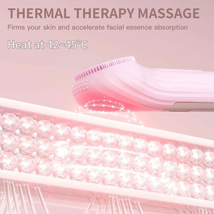 Rechargeable Sonic Facial Cleansing Brush for Deep Skin Care