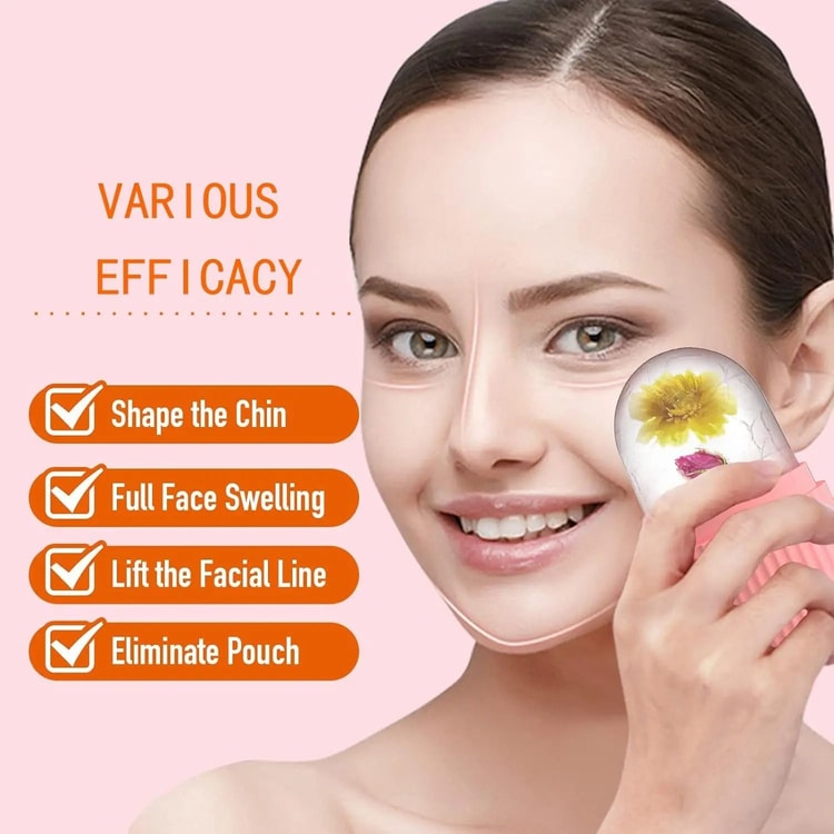 Silicone Ice Ball Face Massager For Cooling Skin Care