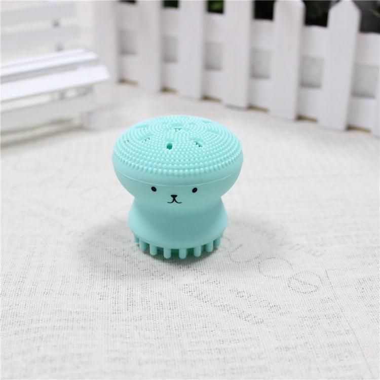 Mini Silicone Facial Cleansing Brush, Deep Skin Care Scrub Tool, Soft Exfoliator