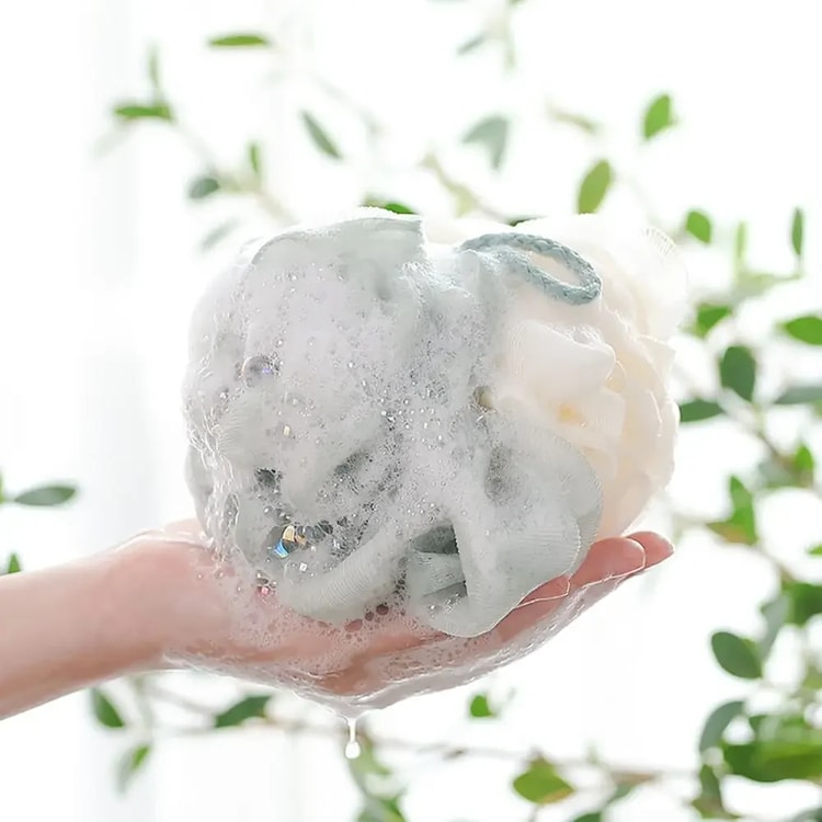 Soft Shower Mesh Sponge – Exfoliating Back Brush for Smooth, Radiant Skin