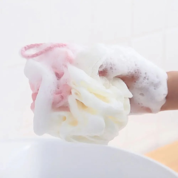 Soft Shower Mesh Sponge – Exfoliating Back Brush for Smooth, Radiant Skin