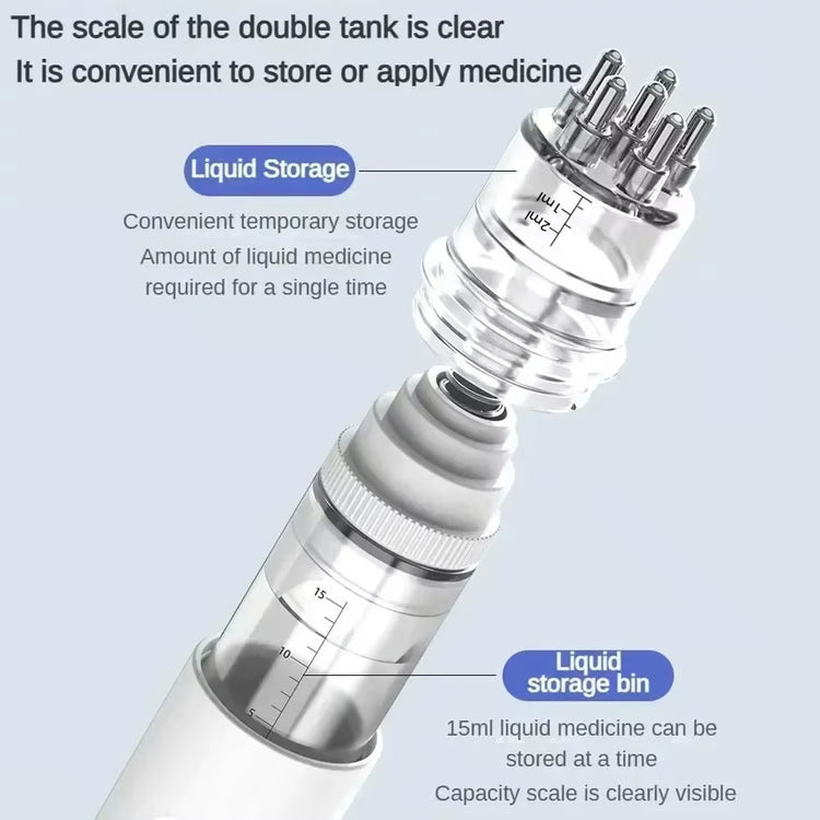 Portable Scalp Applicator & Mini Massager Comb – Essential Oil Liquid Dispenser for Hair Loss & Scalp Care